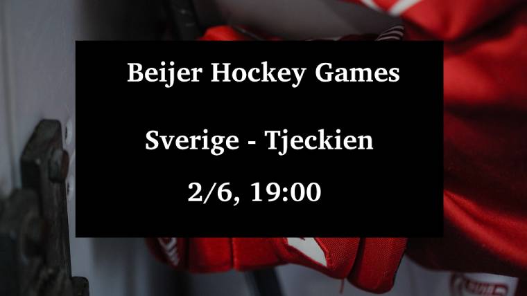 Vinst For Sverige Direkt I Beijer Hockey Games Speltips Sverige